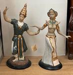 2 speciale beelden met bladgoud, Antiek en Kunst, Ophalen of Verzenden