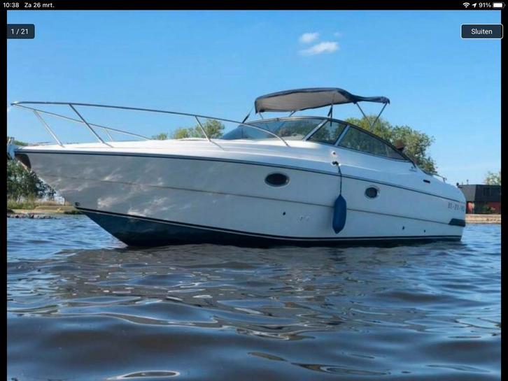 cranchi 31 aquamarina, Watersport en Boten, Speedboten, Gebruikt, 6 meter of meer, Diesel, 200 pk of meer, Polyester, Binnenboordmotor