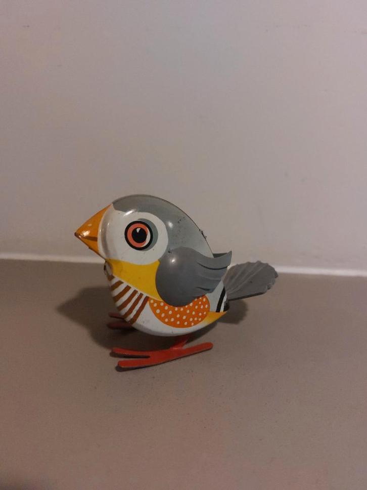 Vintage Lehmann Luli Opwindvogel - West-Duitsland, Antiek en Kunst, Antiek | Speelgoed, Ophalen of Verzenden