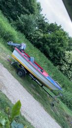 Nette boot met 15 pk, Watersport en Boten, Ophalen, Zo goed als nieuw, Overige typen, Motorboot