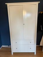 White wardrobe, Huis en Inrichting, Ophalen, 100 tot 150 cm, Met hangruimte, Zo goed als nieuw