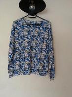 Enjoy blauw combi shirt maat S, Ophalen of Verzenden, Zo goed als nieuw, Blauw, Korte mouw