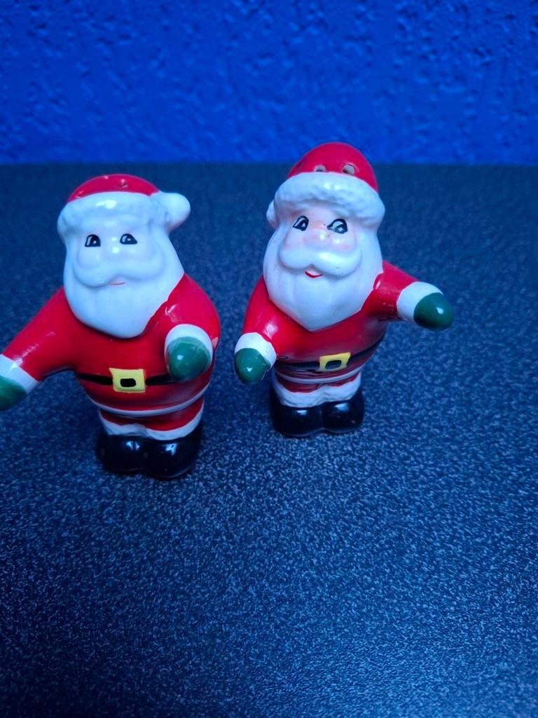 Vintage peper en zout kerstmannen, Verzamelen, Retro, Ophalen of Verzenden, Huis en Inrichting