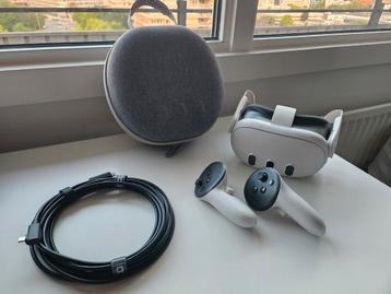 Quest 3 128GB + Link Kabel + Case beschikbaar voor biedingen
