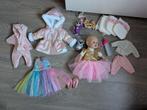 Poppensetje met Pop en Kleding, Kinderen en Baby's, Speelgoed | Poppen, Ophalen of Verzenden, Zo goed als nieuw, Babypop