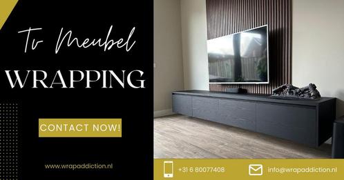 Tv Meubel Wrapping, Huis en Inrichting, Kasten | Schoenenkasten, Nieuw, Ophalen