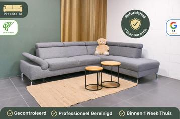 Montel Hoekbank Chicago Grijs [Refurbished] beschikbaar voor biedingen