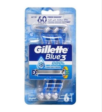Gillette Blue3 Cool Wegwerpmesjes 6 stuks beschikbaar voor biedingen