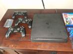 Sony Playstation 4 Slim, Ophalen, Met 3 controllers of meer, Slim, 500 GB