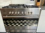 Zespits gasfornuis incl oven M-system (Boretti), Witgoed en Apparatuur, Fornuizen, 60 cm of meer, 5 kookzones of meer, Vrijstaand