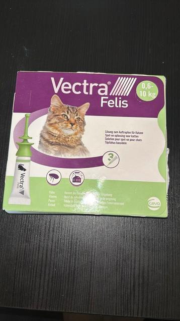 Vectra Felis Spot-on kat 0,6 - 10 kg (3 pipetten) beschikbaar voor biedingen