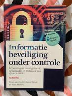 Informatie beveiliging onder controle, Boeken, Studieboeken en Cursussen, Nieuw, HBO, Ophalen