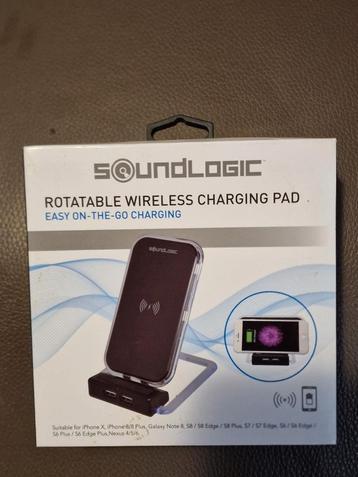 Soundlogic Draadloze Oplader - Rotatie & Dual USB beschikbaar voor biedingen