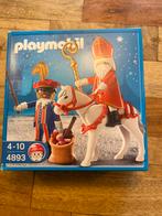 Sinterklaas en Piet 4893 Playmobil, Kinderen en Baby's, Nieuw, Complete set, Ophalen of Verzenden