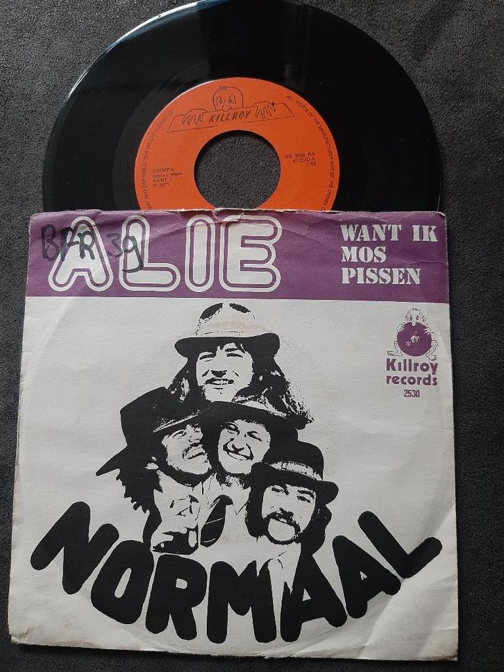 NORMAAL - ALIE, Cd's en Dvd's, Vinyl Singles, Gebruikt, Single, Nederlandstalig, 7 inch, Ophalen of Verzenden