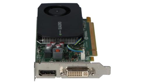 713379-001-LP HP Nvidia Quadro K600 1GB PCIe 1xDVI 1xDP LP, Computers en Software, Videokaarten, Gebruikt, DisplayPort, Ophalen of Verzenden