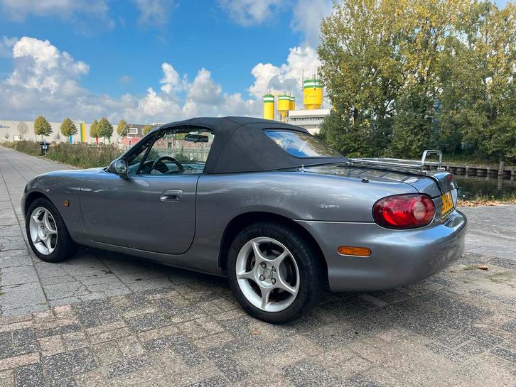 Mazda MX-5 MX5 NBFL 2002 Grijs, Auto's, Mazda, Particulier, MX-5, Benzine, Cabriolet, Geïmporteerd, Zilver of Grijs, Ophalen