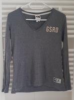 G-star raw grijs longsleeve maat xs merk gstar trui tshirt, Verzenden, Zo goed als nieuw, Maat 34 (XS) of kleiner, Grijs