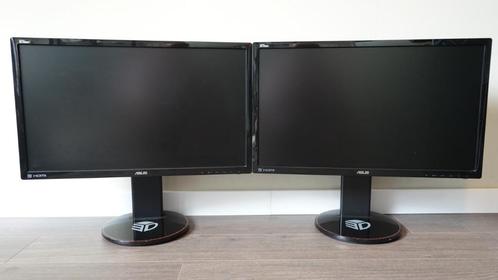 Twee stuks ASUS VG248QE game monitoren, Computers en Software, Monitoren, Gebruikt, 101 t/m 150 Hz, DisplayPort, DVI, HDMI, Gaming