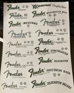 18 waterslide renovatiedecals, Ophalen of Verzenden, Gebruikt