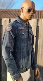 Pme Legend spijkerjas / jeans jack / denim jacket (M) zgan, Kleding | Heren, Jassen | Zomer, Ophalen of Verzenden, Zo goed als nieuw