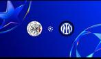 Ajax- Inter Champions league ticket vak 409 rij 2, Tickets en Kaartjes, Sport | Voetbal, Losse kaart, Eén persoon, September, Europa of Champions League