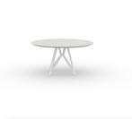 Studio Henk Eettafel rond 140 Fenix Wit Butterfly | €2829 nu, Studio Henk, 150 tot 200 cm, Rond, Nieuw