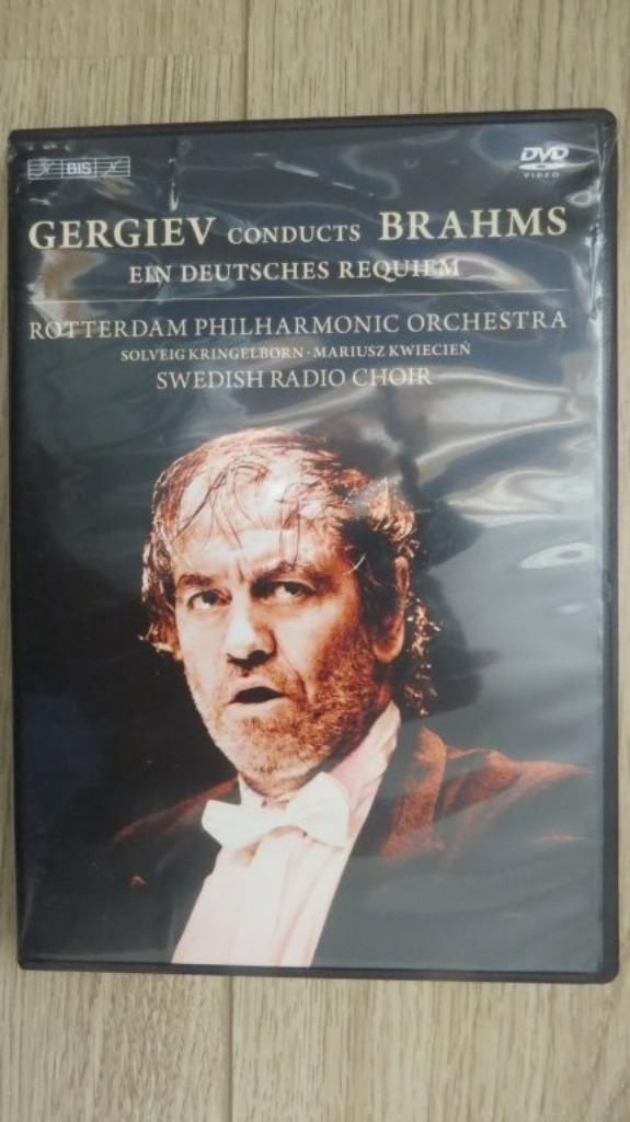 DVD: Gergiev conducts Brahms, Ein Deutsches Requiem, Cd's en Dvd's, Dvd's | Muziek en Concerten, Zo goed als nieuw, Alle leeftijden