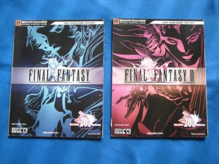 Final Fatasy 1 of 2 strategy guide boek (PSP), Spelcomputers en Games, Games | Sony PlayStation Portable, Zo goed als nieuw, Role Playing Game (Rpg)