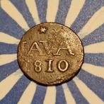 Oude munt duit Java Lodewijk Napoleon 1810, Ophalen of Verzenden, Vóór koninkrijk, Overige waardes