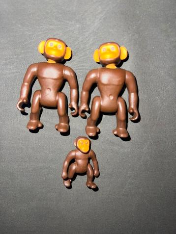 Playmobil chimpansees met jong! beschikbaar voor biedingen