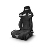 Sparco R333 Zwart Grijs Kuipstoel Sportstoel Racestoel, Auto diversen, Tuning en Styling, Ophalen of Verzenden