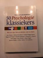 Tom Butler-Bowdon - 50 psychologie klassiekers, Boeken, Ophalen of Verzenden, Tom Butler-Bowdon, Ontwikkelingspsychologie, Zo goed als nieuw
