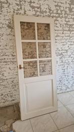 Mooie binnendeur. Geschikt voor kozijn maat 83-201., Ophalen, Gebruikt, 80 tot 100 cm, Binnendeur