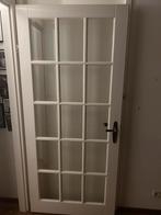 Deur met ruitjes, Doe-het-zelf en Verbouw, Deuren en Horren, Ophalen, Zo goed als nieuw, Binnendeur, 200 tot 215 cm