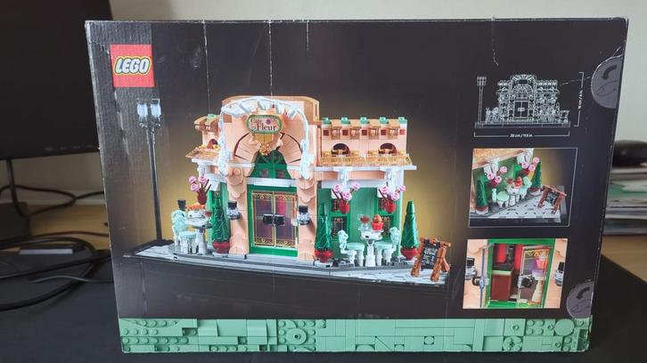 LEGO Icons – Frans Café (10362), Kinderen en Baby's, Speelgoed | Duplo en Lego, Nieuw, Lego, Complete set, Ophalen of Verzenden