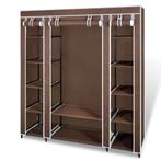 vidaXL Kledingkast met vakken en stangen 45x150x176 cm stof, Huis en Inrichting, Kasten | Kledingkasten, Ophalen, Overige materialen
