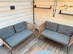 2 Intratuin Loungebank Iris wicker naturel, Ophalen, 4 zitplaatsen, Gebruikt, Loungeset