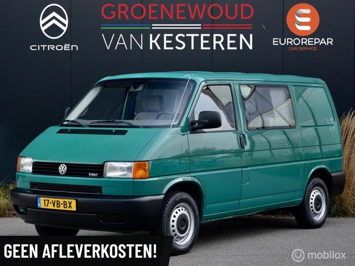 Volkswagen Transporter 2.5 TDI 292 DC 102pk I 151.000km! I, Auto's, Bestelauto's, Bedrijf, Te koop, Alarm, Schuifdeur, Startonderbreker
