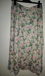 Maxi jurk rok maxirok bloem Falino  Groen, Kleding | Dames, Maat 42/44 (L), Ophalen of Verzenden, Zo goed als nieuw, Onder de knie