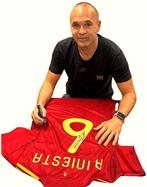Gesigneerd Iniesta Spanje BECKETT Witnessed COA + Factuur !, Ophalen of Verzenden, Nieuw, Buitenlandse clubs, Shirt