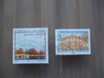 2 Kroatische postzegels - Kroatië, Ophalen of Verzenden, Overige landen, Gestempeld