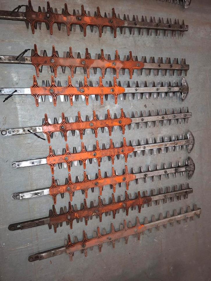 Stihl HS81 R Heggeschaar - Geslepen Messen, Tuin en Terras, Heggenscharen, Gebruikt, Benzine, Ophalen