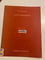 David Matthews - Duet Variations, Klassiek, Ophalen of Verzenden, Zo goed als nieuw, Artiest of Componist