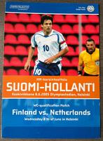 Programma Finland - Nederland 2005, Verzamelen, Verzenden, Zo goed als nieuw, Overige binnenlandse clubs, Boek of Tijdschrift