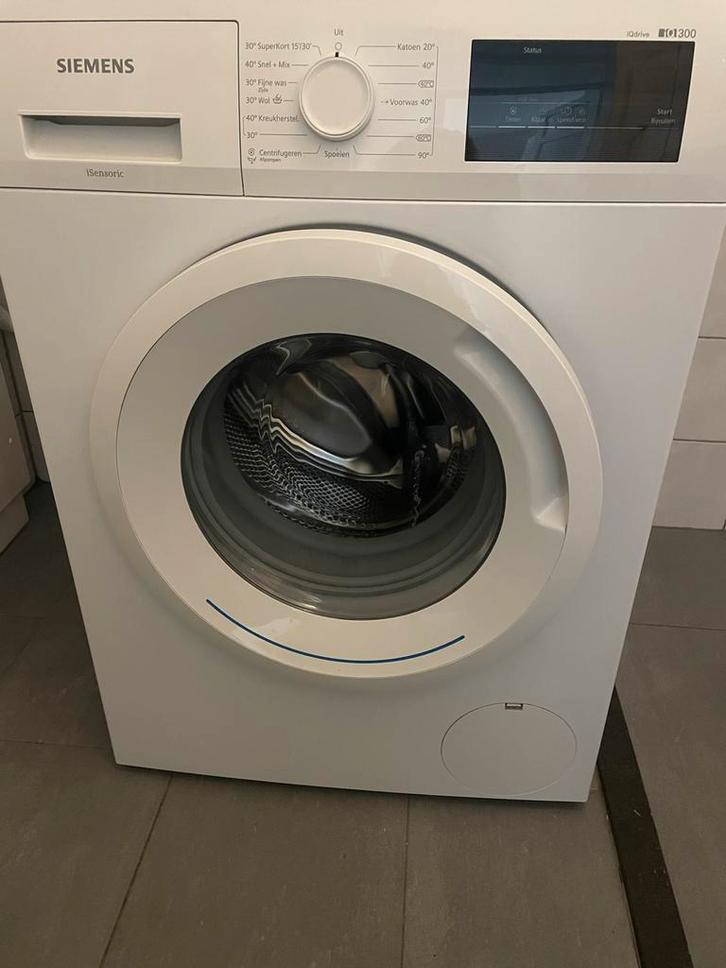 Siemens iSensoric Wasmachine - Voorlader, Witgoed en Apparatuur, Wasmachines, Gebruikt, Voorlader, 6 tot 8 kg, 85 tot 90 cm, 1200 tot 1600 toeren
