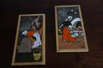 Wandtegels 2x Grieks keramiek, Antiek en Kunst, Antiek | Keramiek en Aardewerk, Ophalen of Verzenden