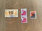 zegels nederlandse spoorwegen, Ophalen of Verzenden, Gestempeld, Treinen