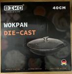 biko wokpan die-cast, Ophalen, Zo goed als nieuw, Aluminium, Wok