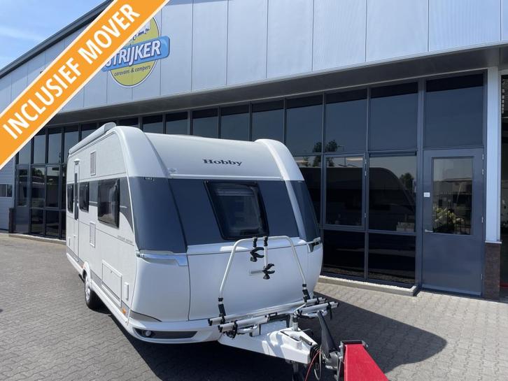 Hobby Excellent Edition 495 UL 2 Aparte bedden Luifel BJ2023, Caravans en Kamperen, Caravans, Bedrijf, tot en met 4, 1250 - 1500 kg